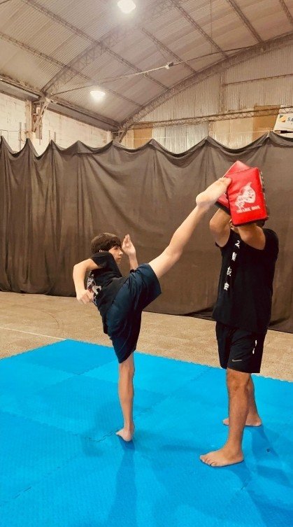 Entrenamiento de Kunfu de Alianza JM