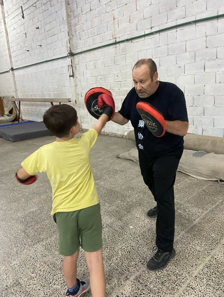 Entrenamiento de Kunfu de Alianza JM