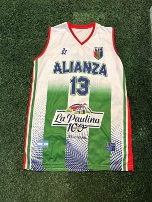 Camiseta Suplente de Básquet Club Alianza Jesús María Camiseta Suplente de Básquet Club Alianza Jesús María